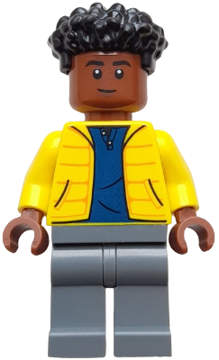 Darius - Yellow Jacket, Dark Blue Shirt, Dark Bluish Gray Legs – ДЖУРАСИК СВЯТ