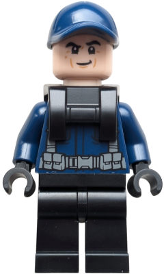ACU Guard / Ranger - Male, Dark Blue Cap, Neck Bracket with Blaster Attachment – ДЖУРАСИК СВЯТ