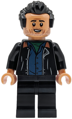 Dr. Ian Malcolm - Open Vest over Dark Blue Shirt – ДЖУРАСИК СВЯТ