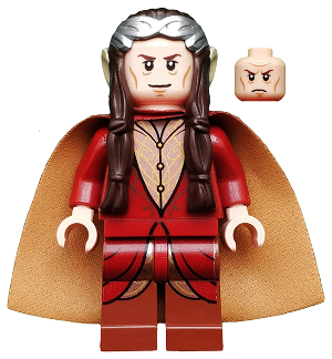 Elrond - Silver Crown, Dark Red Clothing – ХОБИТ И ВЛАСТЕЛИНЪТ НА ПРЪСТЕНИТЕ