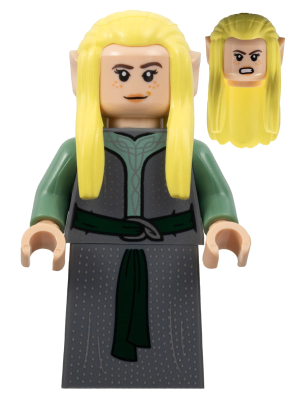 Rivendell Elf - Female, Dark Bluish Gray Robe – ХОБИТ И ВЛАСТЕЛИНЪТ НА ПРЪСТЕНИТЕ