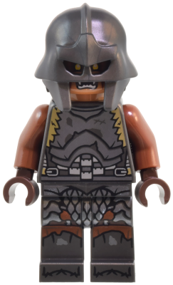 Orc - Medium Nougat Head, Pearl Dark Gray Armor and Helmet – ХОБИТ И ВЛАСТЕЛИНЪТ НА ПРЪСТЕНИТЕ