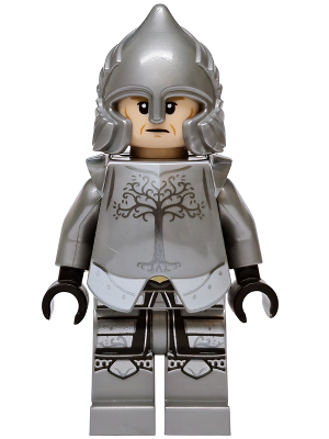 Soldier of Gondor - Light Nougat Head, Dark Tan Eyebrows – ХОБИТ И ВЛАСТЕЛИНЪТ НА ПРЪСТЕНИТЕ