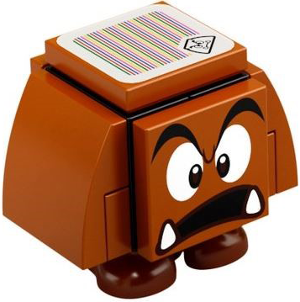 Goomba (Black Interior Pieces) – Surprised – СУПЕР МАРИО