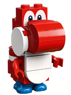 Red Yoshi, Super Mario, Series 5 (Character Only) – СУПЕР МАРИО