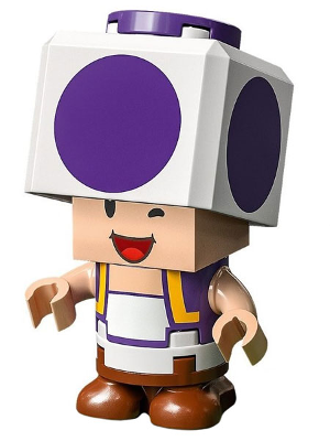 Purple Toad, Super Mario, Series 5 (Character Only) – СУПЕР МАРИО