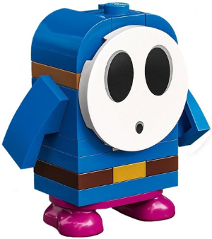 Blue Shy Guy, Super Mario, Series 5 (Character Only) – СУПЕР МАРИО