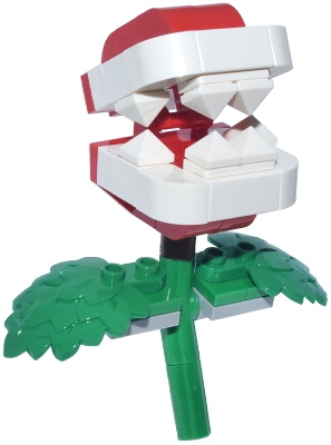 Piranha Plant - Stem and Large Leaves – СУПЕР МАРИО