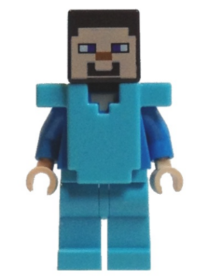 Steve - Medium Azure Legs and Armor – МАЙНКРАФТ