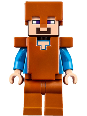 Steve - Dark Orange Legs, Helmet, and Armor – МАЙНКРАФТ