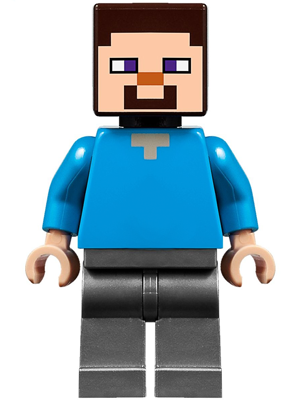 Steve - Flat Silver Legs – МАЙНКРАФТ