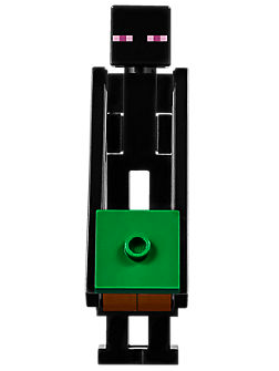 Enderman - Reddish Brown Block with Green Top – МАЙНКРАФТ