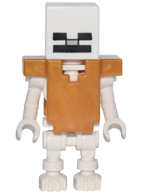 Skeleton, Minecraft - Pearl Gold Armor – МАЙНКРАФТ