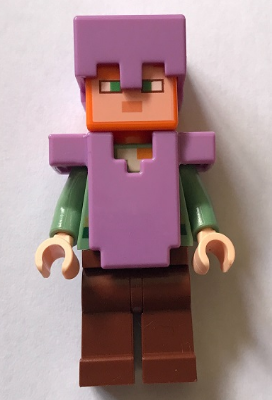 Alex - Reddish Brown Legs, Medium Lavender Helmet and Armor – МАЙНКРАФТ