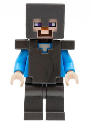 Steve - Pearl Dark Gray Legs, Helmet, and Armor – МАЙНКРАФТ