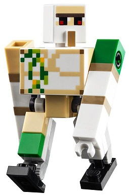 Iron Golem - Brick and Pin Arm Attachments, Black Feet – МАЙНКРАФТ