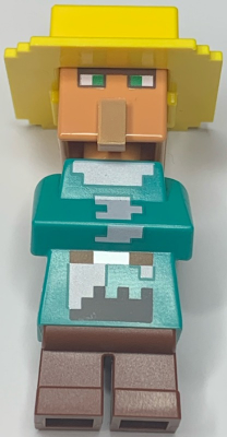Villager (Farmer) - Snow Biome Outfit, Yellow Hat – МАЙНКРАФТ