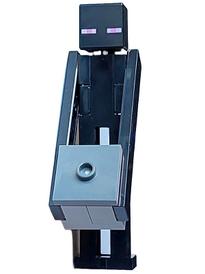 Enderman - Light Bluish Gray Block with Dark Bluish Gray Top – МАЙНКРАФТ