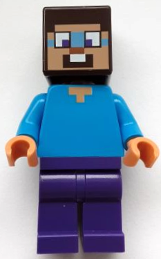 Steve - Dark Purple Legs, Dark Azure Around Eyes – МАЙНКРАФТ