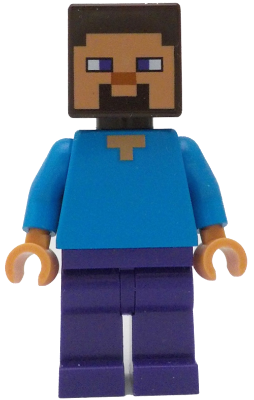 Steve (Nougat) - Dark Purple Legs – МАЙНКРАФТ