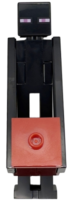 Enderman - Dark Red Block with Red Top – МАЙНКРАФТ