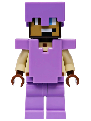 Hero - Medium Lavender Legs, Helmet and Armor – МАЙНКРАФТ
