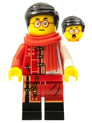 Mr. Tang - Red and White Jacket – МОНКИ КИД