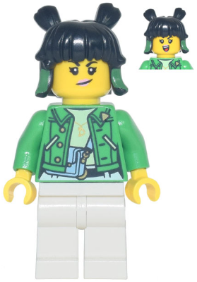 Mei - Bright Green Jacket – МОНКИ КИД