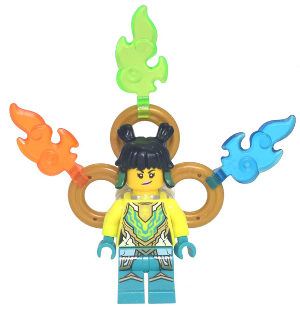 Mei - Neon Yellow Armor, Fire Rings – МОНКИ КИД