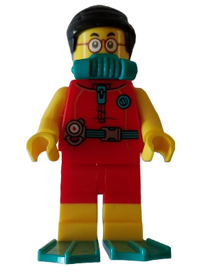 Mr. Tang - Red Diving Suit – МОНКИ КИД