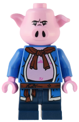 Pigsy - Blue Open Robe, Dark Blue Medium Legs – МОНКИ КИД