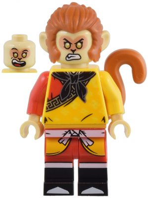 Monkey King - Yellow Robe, Black Bandana – МОНКИ КИД