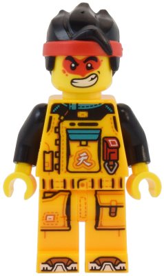 Monkie Kid - Bright Light Orange Racing Suit – МОНКИ КИД