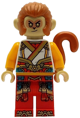 Monkey King - Gold, Red and White Armor Outfit – МОНКИ КИД