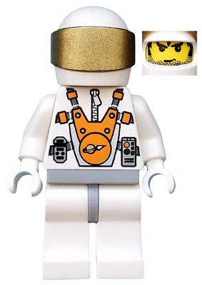 Mars Mission Astronaut with Helmet and Messy Hair and Stubble – КОСМОС