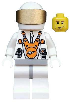 Mars Mission Astronaut with Helmet and Cheek Lines – КОСМОС