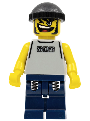 Basketball Street Player, Light Gray Torso and Dark Blue Legs – СПОРТ