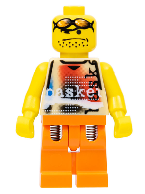Basketball Street Player, Tan Torso and Orange Legs – СПОРТ