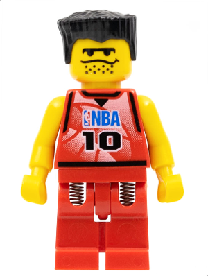 NBA Player, Number 10 with Red Legs – СПОРТ