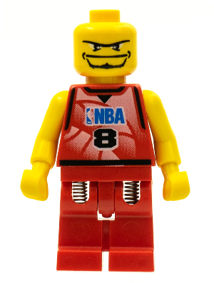 NBA Player, Number 8 without Hair – СПОРТ