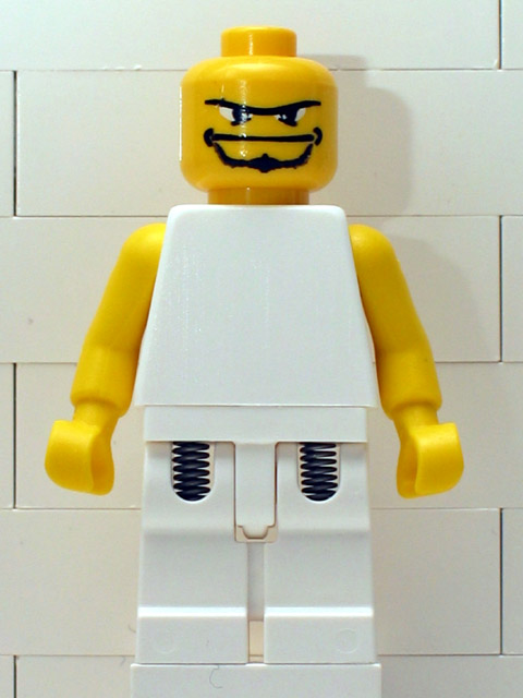 NBA Player White Torso, White Legs #1 – СПОРТ