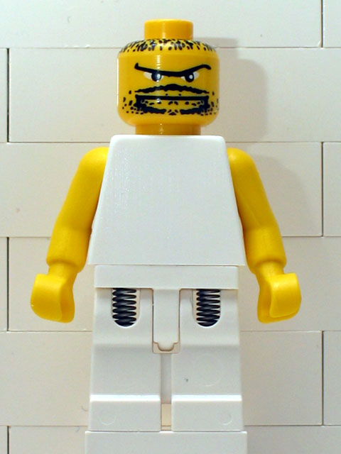 NBA Player White Torso, White Legs #2 – СПОРТ