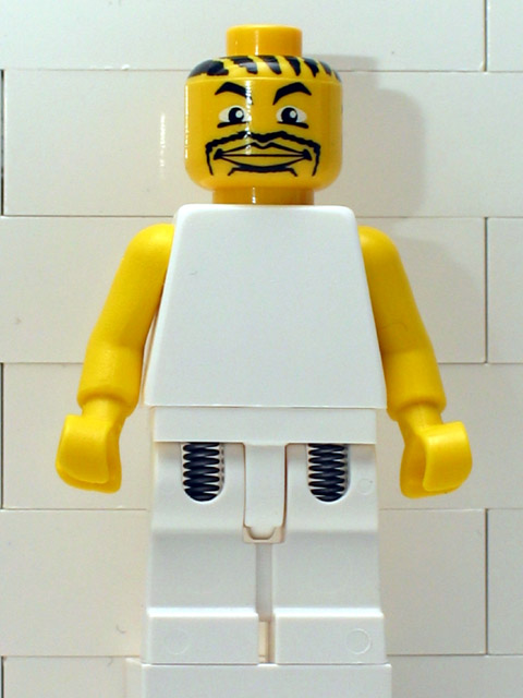 NBA Player White Torso, White Legs #5 – СПОРТ