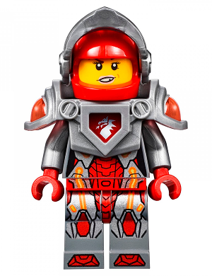Macy Halbert - Flat Silver Visor and Armor – НЕКСО РИЦАРИ