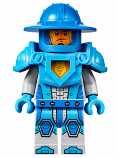 Royal Soldier / King's Guard - Blue Helmet with Broad Brim, Dark Azure Armor and Hands – НЕКСО РИЦАРИ