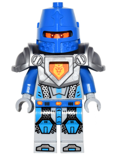 Royal Soldier / King's Guard - Blue Helmet with Eye Slit, Flat Silver Armor – НЕКСО РИЦАРИ