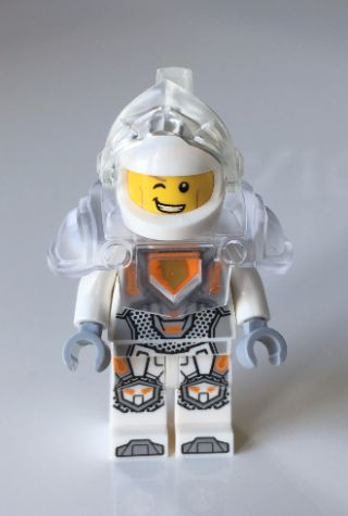 Lance Richmond - Trans-Clear Visor and Armor (Ultimate Lance) – НЕКСО РИЦАРИ