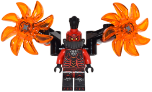 General Magmar - Backpack with Saw Blades (Ultimate General Magmar) – НЕКСО РИЦАРИ