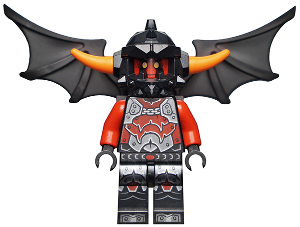 Ash Attacker - Orange Horns, Wings – НЕКСО РИЦАРИ