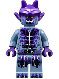 Stone Stomper - Fully Cracked Open Chest and Legs, Open Mouth, Dark Purple Gargoyle Horns – НЕКСО РИЦАРИ